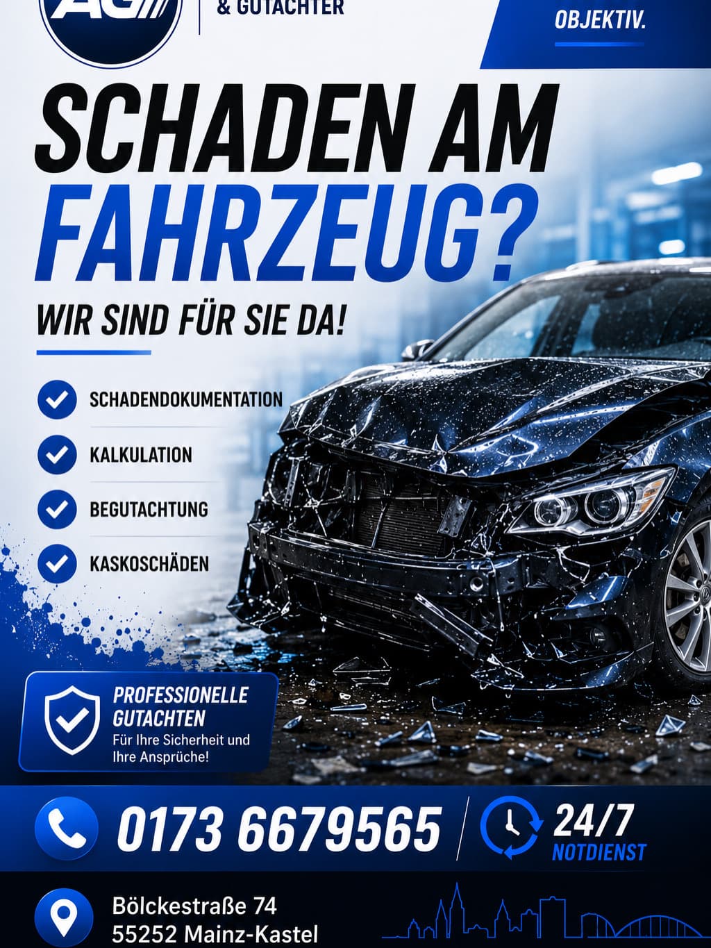 AG Sachverständiger| Wiesbaden | KFZ-Sachverständiger | AG Sachverständiger| Wiesbaden | Mainz | Frankfurt