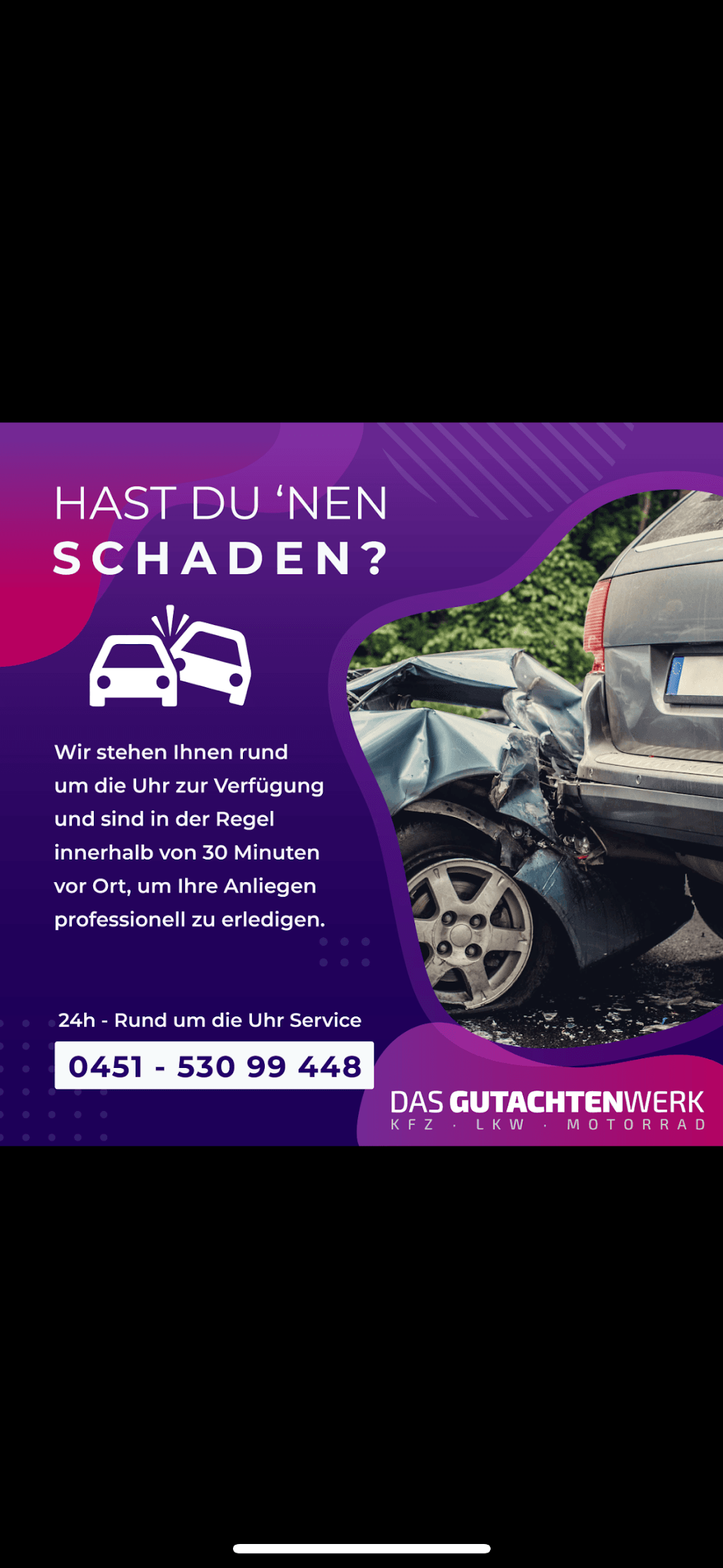 DAS GUTACHTENWERK | Kfz-Gutachten, Kfz-Unfallgutachten & Kfz-Schadengutachten