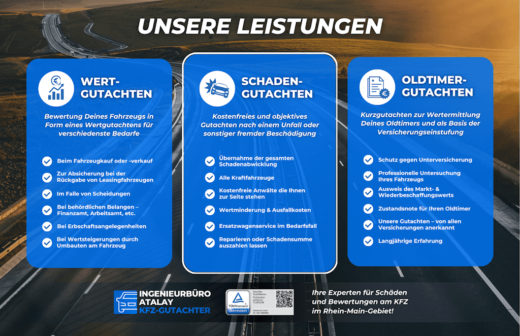 KFZ-Gutachter Mainz | Ingenieurbüro Atalay