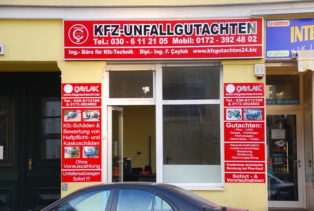 Kfz-Unfallgutachten Caylak