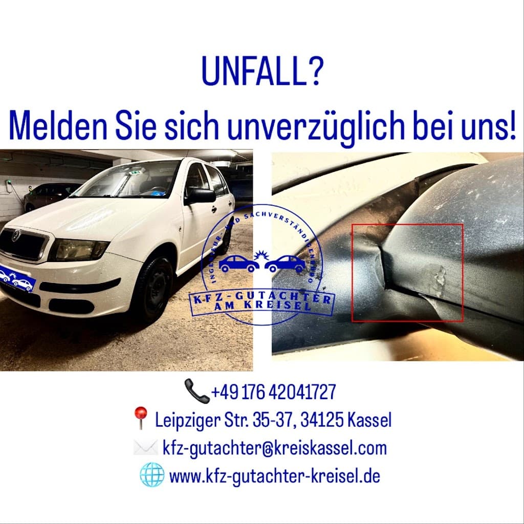 Kfz-Gutachter Kassel | Kreisel | Ingenieur- und Sachverständigenbüro am Kreisel