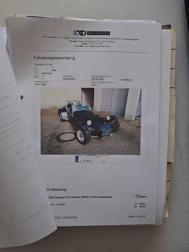 Kfz Gutachter NAD Hamburg - Kfz Sachverständigen Büro — Kundenfoto