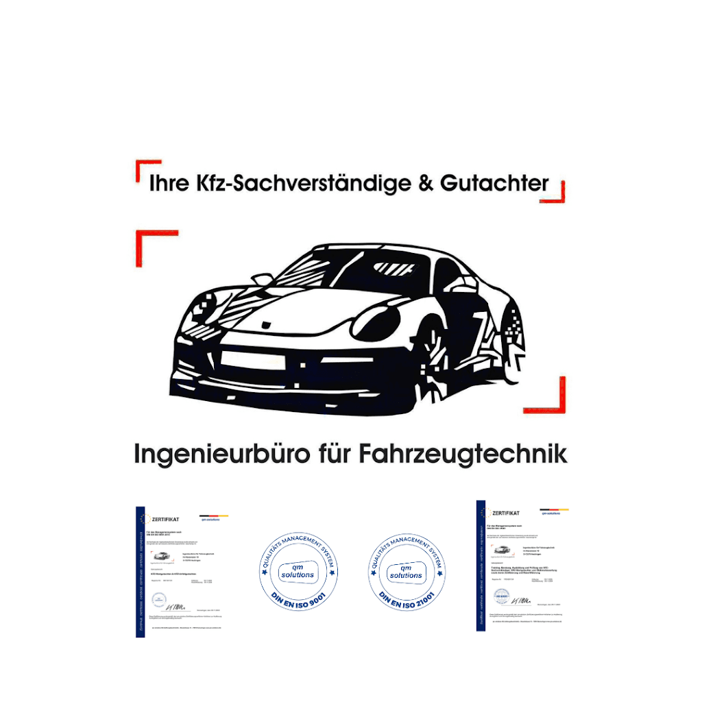 Gutachter für KFZ/Ingenieurbüro für Fahrzeugtechnik
